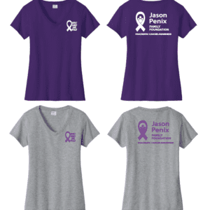 Jason Penix Family Foundation Ladies Soft Style V Neck T Shirt