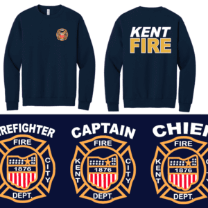 Kent Fire Jerzees NuBlend Crewneck