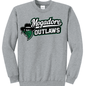 Mogadore Outlaws Baseball Basic Crewneck Sweatshirt