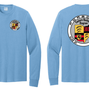 Light blue long-sleeve Porsche Club shirt