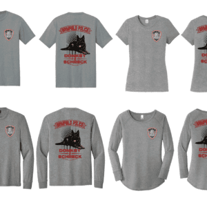 Brimfield Police Department K9 Donkey & Shreck Tri-Blend T Shirts