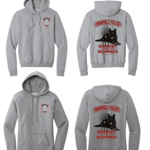 Brimfield Police Department K9 Donkey & Shreck Hoodies