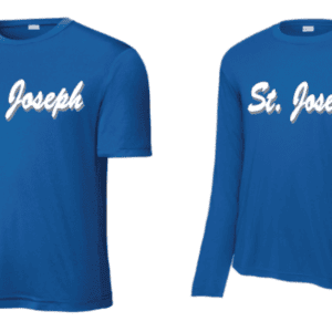 Saint Joseph Dri-Fit Gym Shirt (Short Sleeve or Long Sleeve)