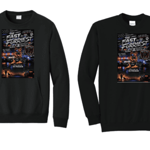 Brimfield PD The Fast and the Furriest Event Crewneck Sweatshirt