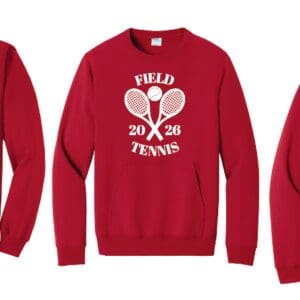 Field High School Tennis 2026 Sweatshirts