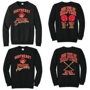 Southeast Danceline & Majorettes Crewneck Sweatshirts